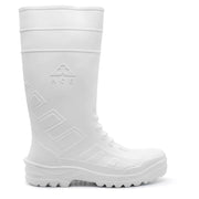 Ace Tsavo Gumboots - White (No Steel Toe) - ACE Safety Shoes